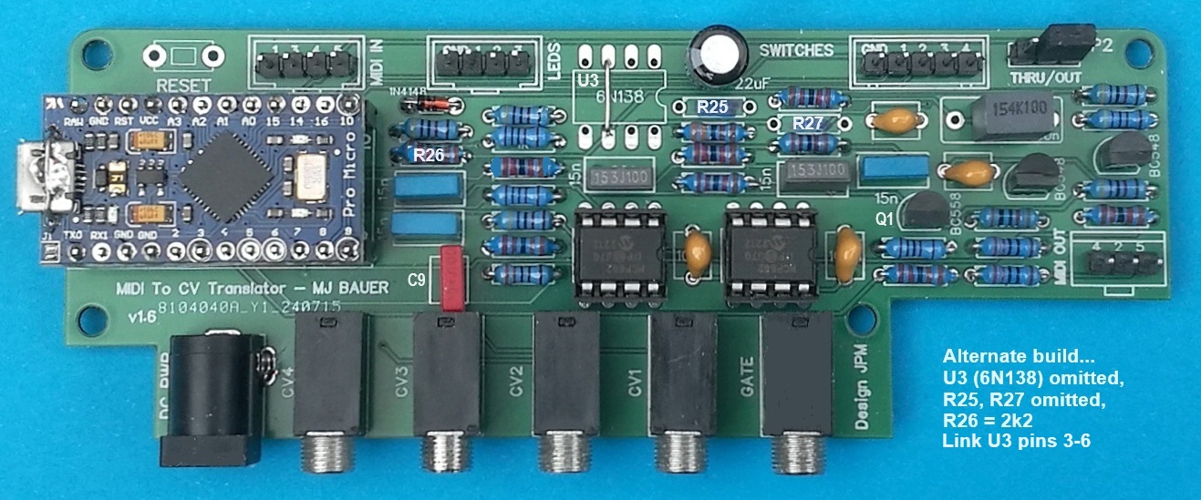 assembled PCB (alt.)