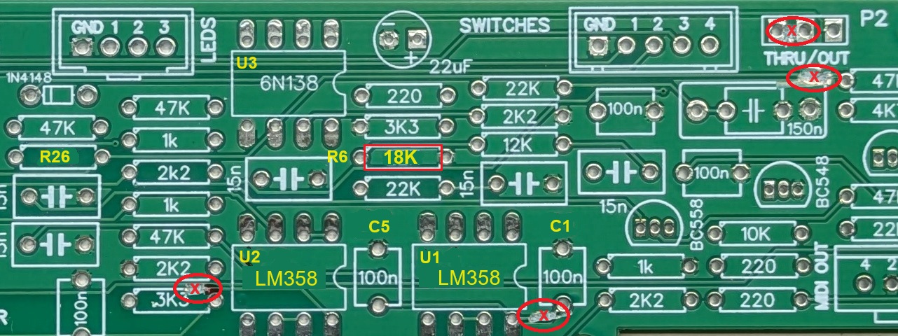 PCB v1.6 mods top