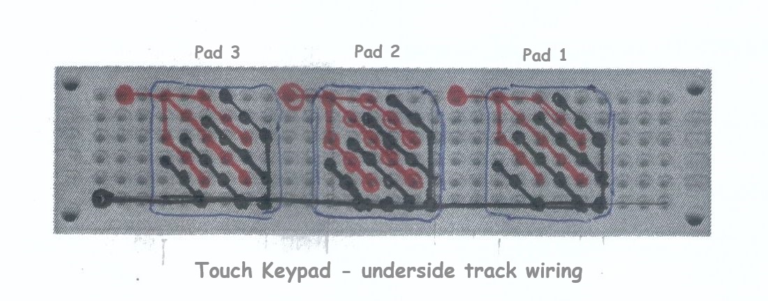 touch keypad wiring