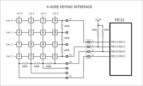 iei keypad wiring