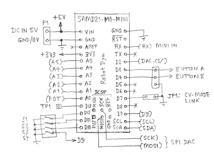 M0 mini pinout